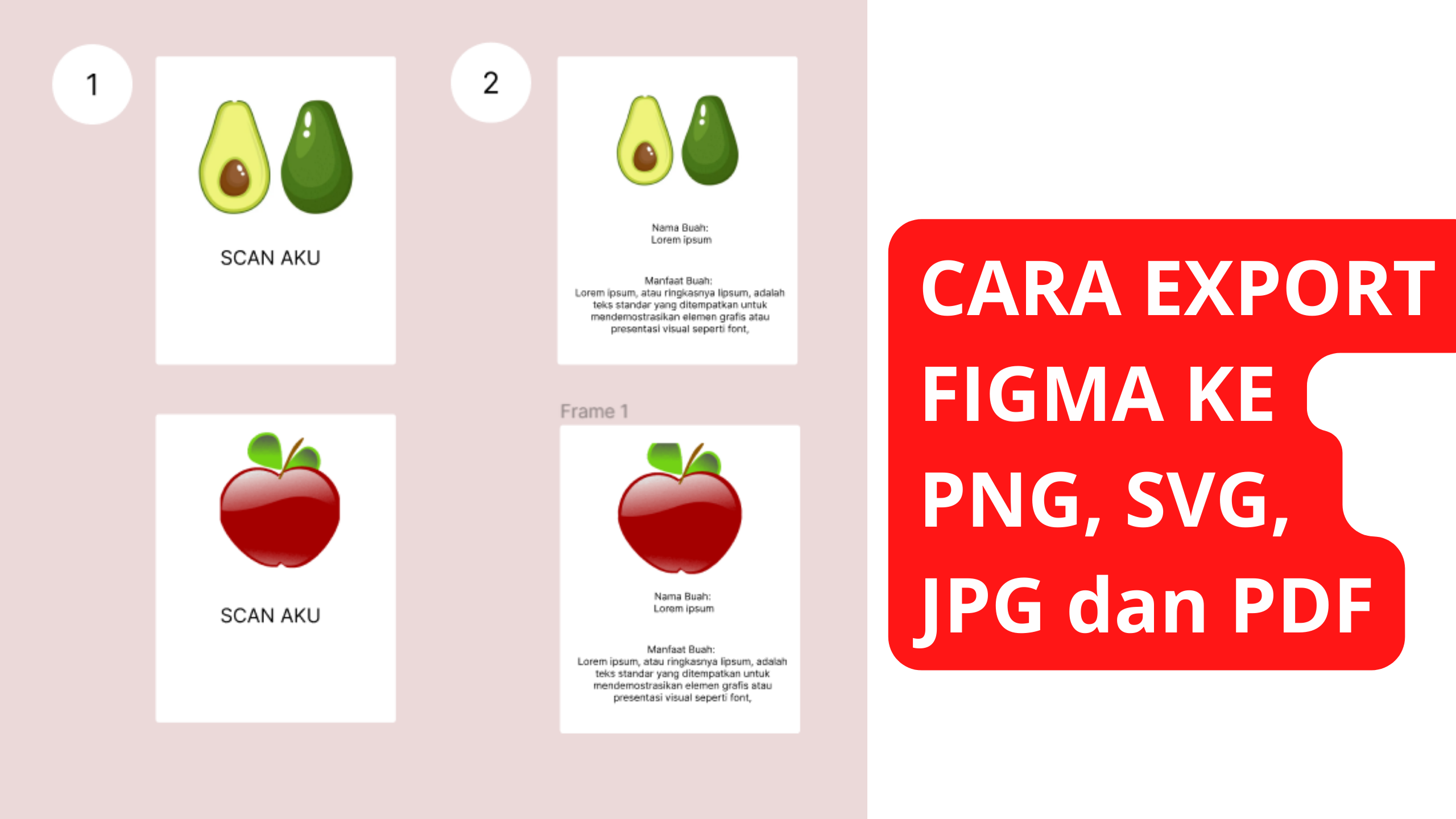 cara export figma ke png, jpg, svg dan pdf