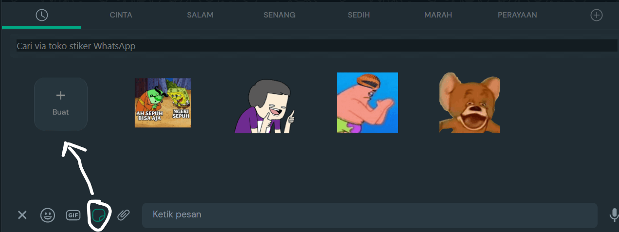 tutorial membuat sticker wa