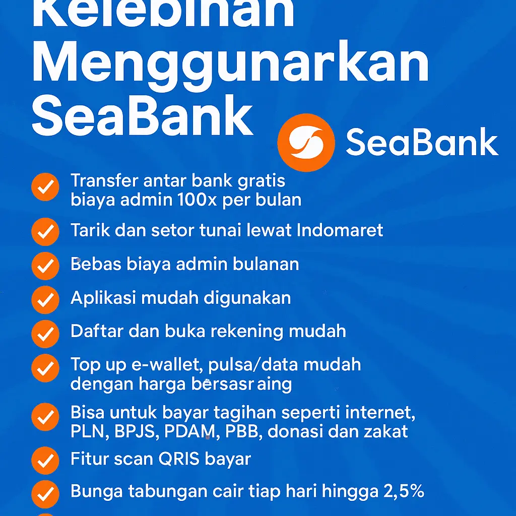 kelebihan menggunakan seabank