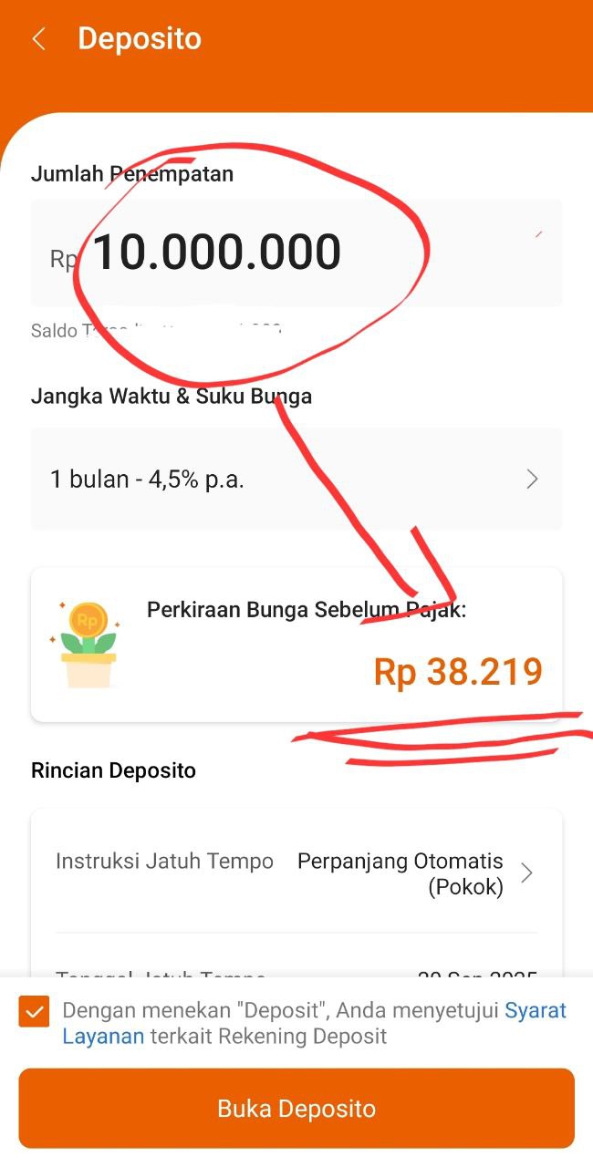 Cara Membuka Deposito Bulanan di Seabank