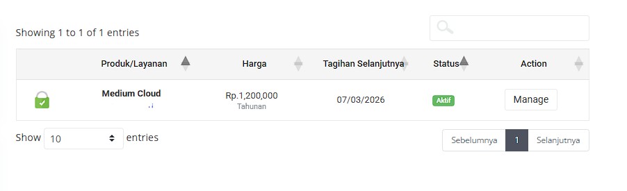 Cloud hosting warnahost
