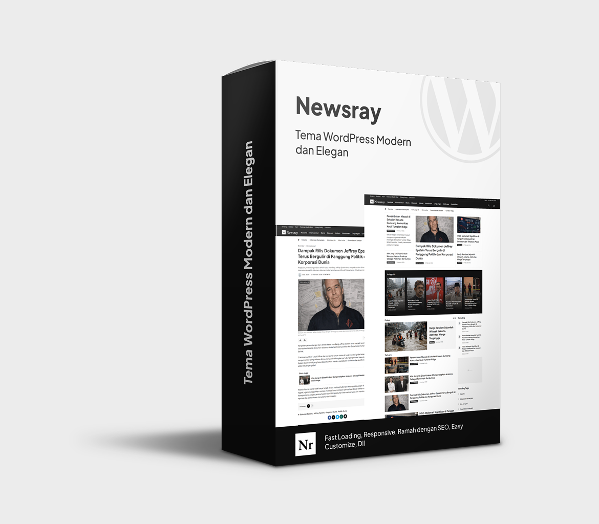 Theme WordPress Berita Newsray