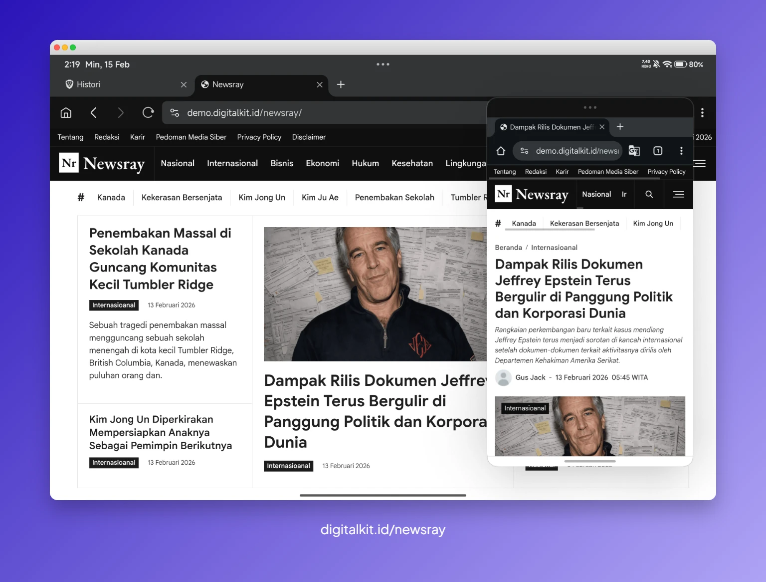 tutorial screenshot isi warna latar belakang gradasi
